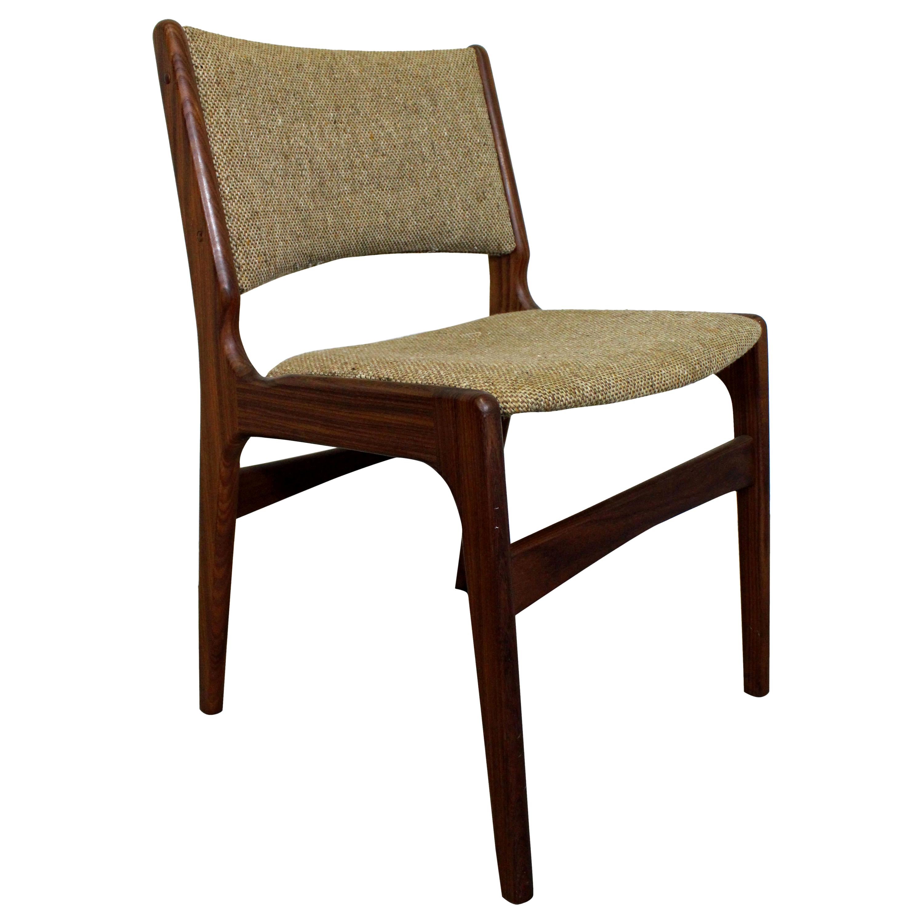 Mid-Century Danish Modern Henning Kjaernulf Teak Dining Chair