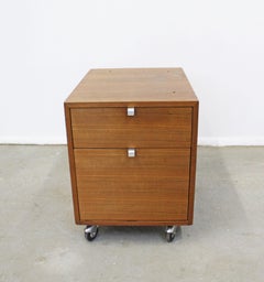 Midcentury Danish Modern Herman Miller George Nelson CSS File Cabinet on Wheels