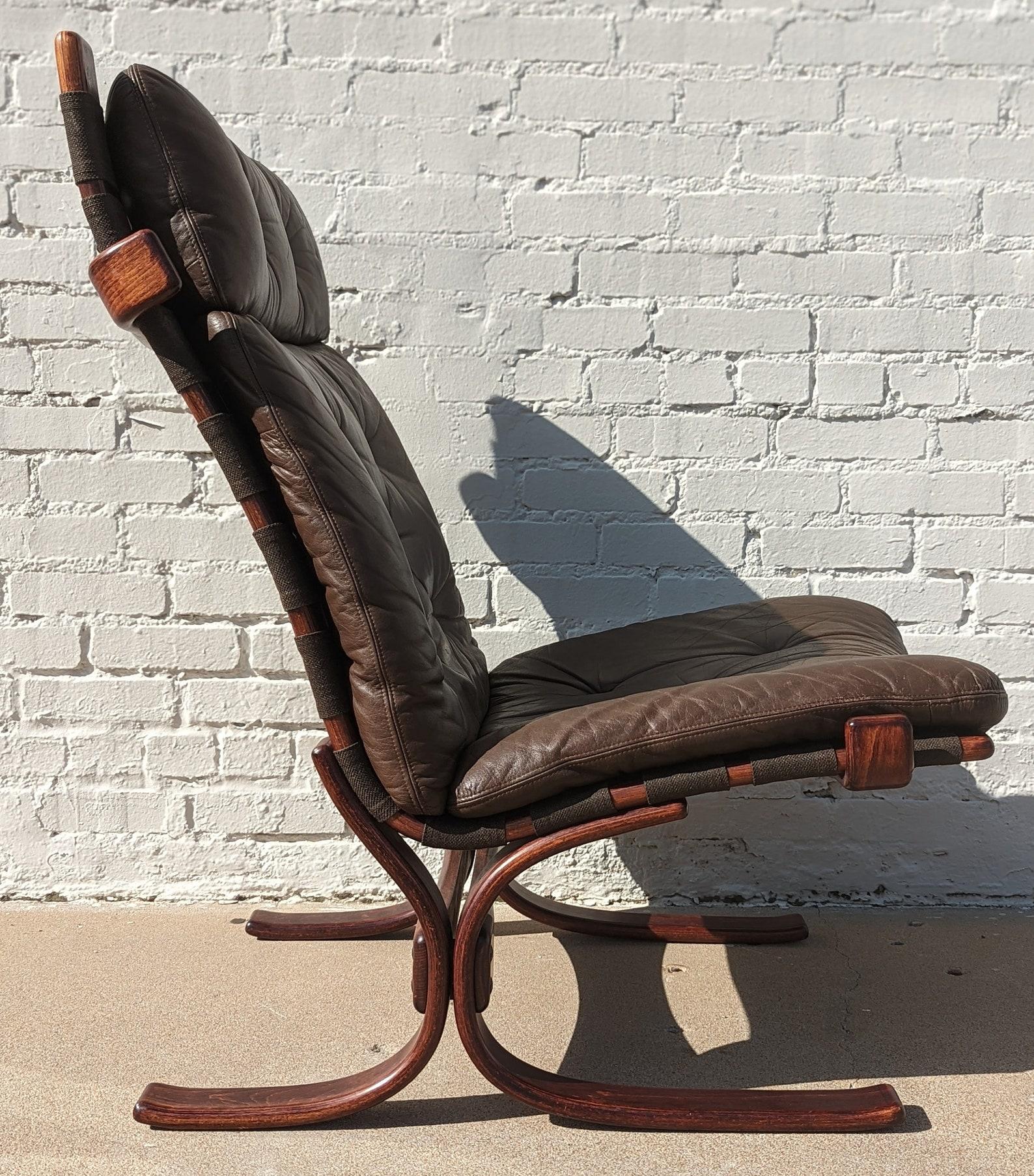 Mid-Century Modern Ingmar Relling fauteuil de salon danois moderne du milieu du siècle dernier en vente