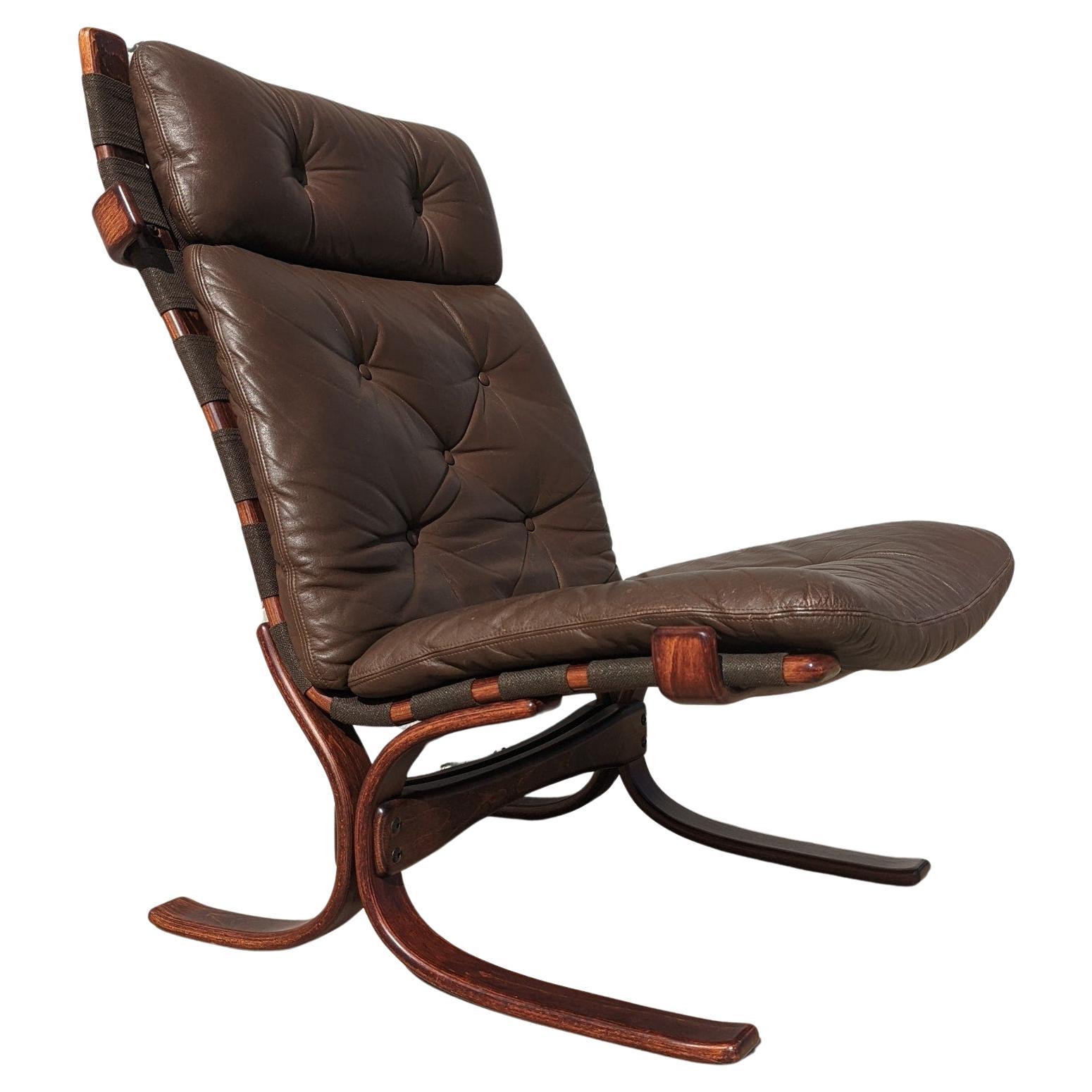 Mid Century Danish Modern Ingmar Relling Lounge Chair For Sale