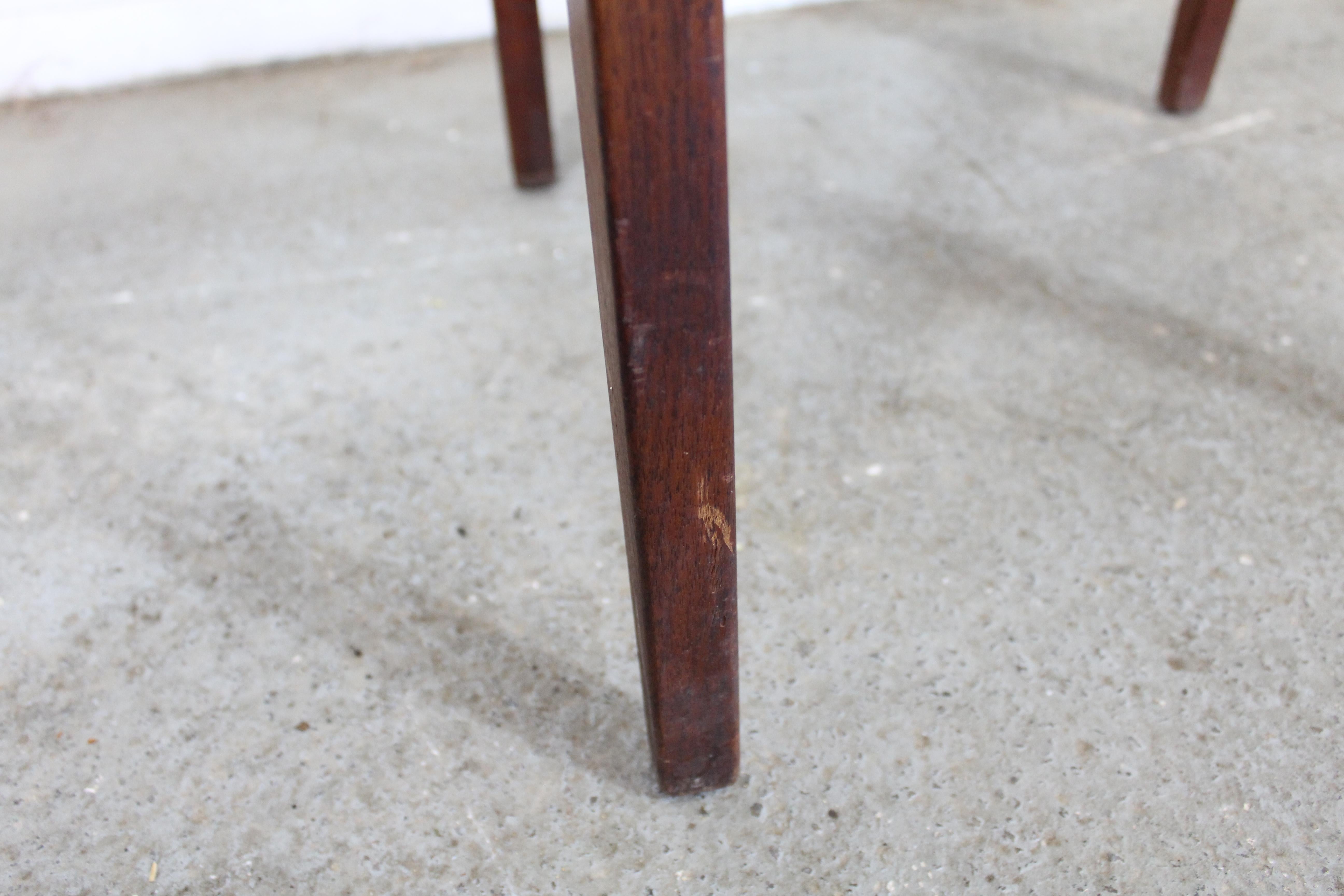 20th Century Mid-Century Danish Modern Jens Risom Walnut End/Side Table