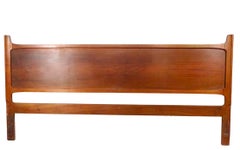 Tête de lit King Size danoise moderne du milieu du siècle par Brande Mobelfabrick vers les années 1950/60