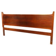 Mid Century Danish Modern King Size Headboard by Brande Mobelfabrick c. 1950/60s