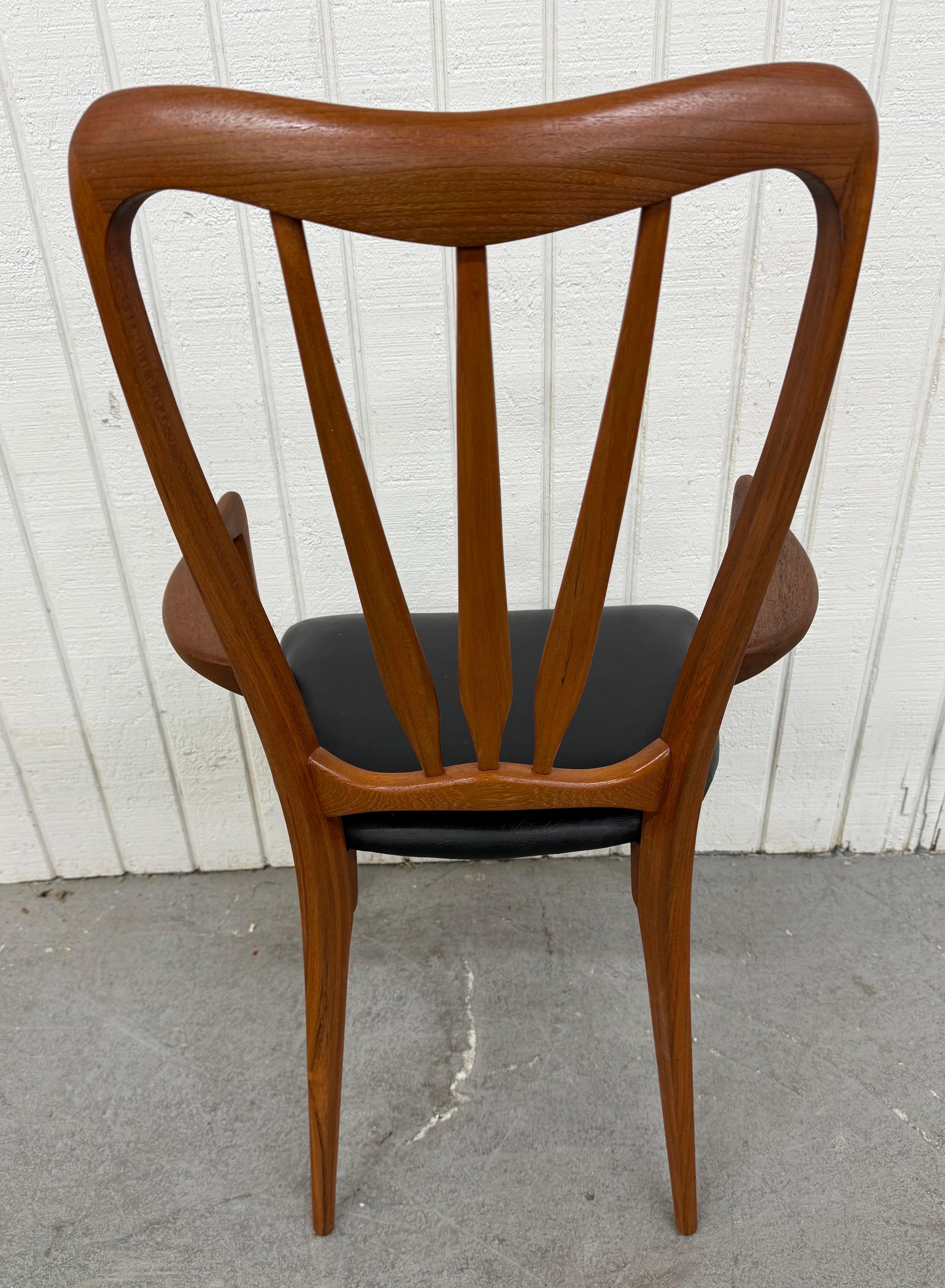 Mid-Century Danish Modern Koefoed Ingrid Teak Dining Chairs - Set of 6 2