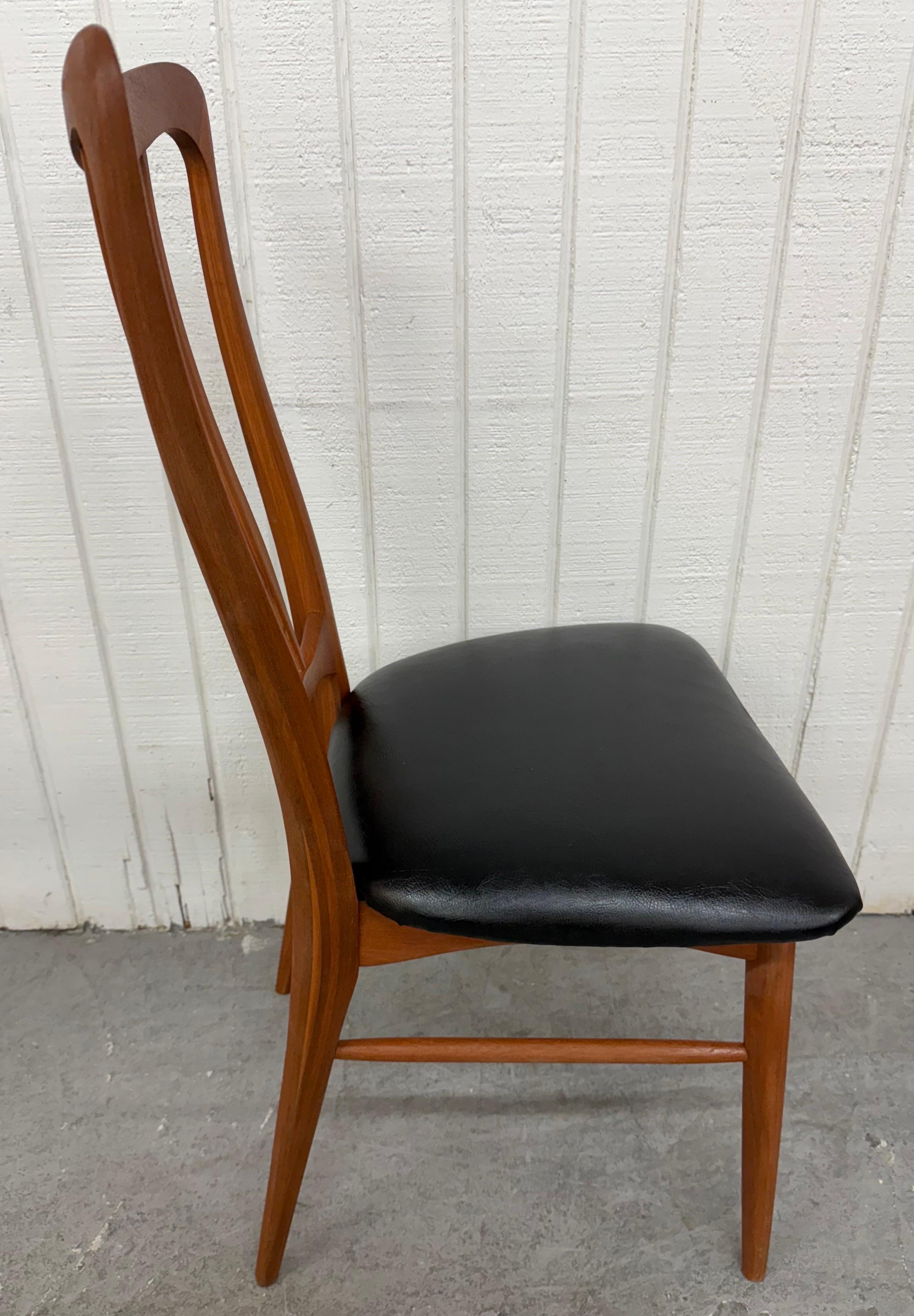 Mid-Century Danish Modern Koefoed Ingrid Teak Dining Chairs - Set of 6 3