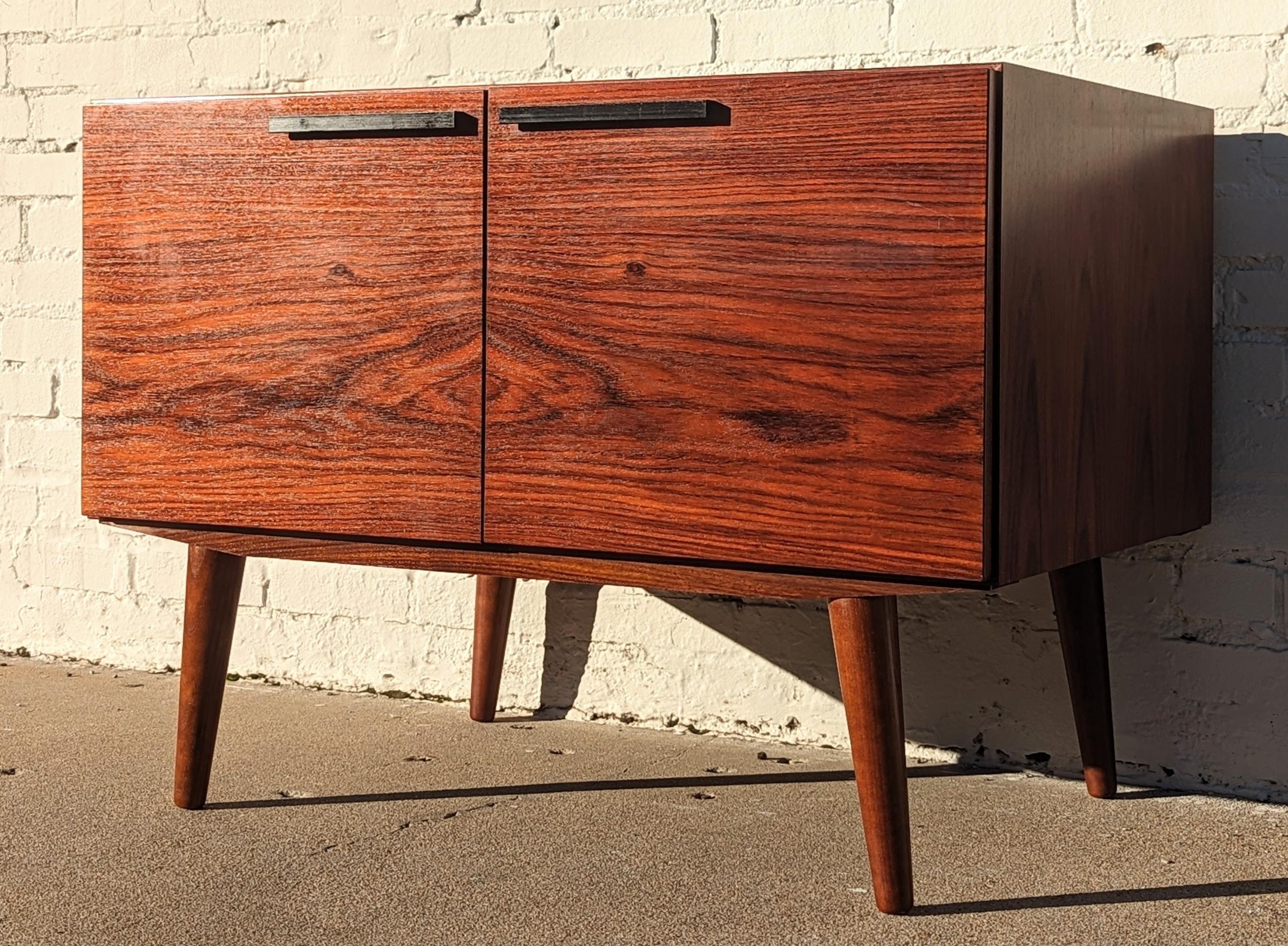 Mid-Century Modern Mid Century Danish Modern Kofod Larsen Rosewood Cabinet  For Sale