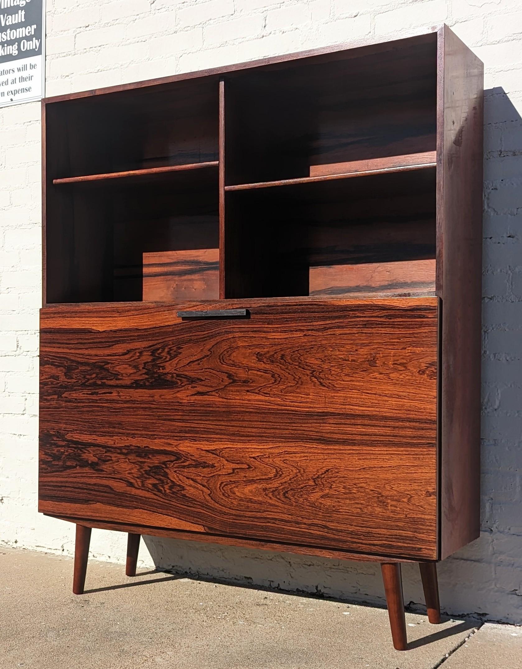 Mid Century Danish Modern Kofod Larsen Rosewood Cabinet  For Sale 1
