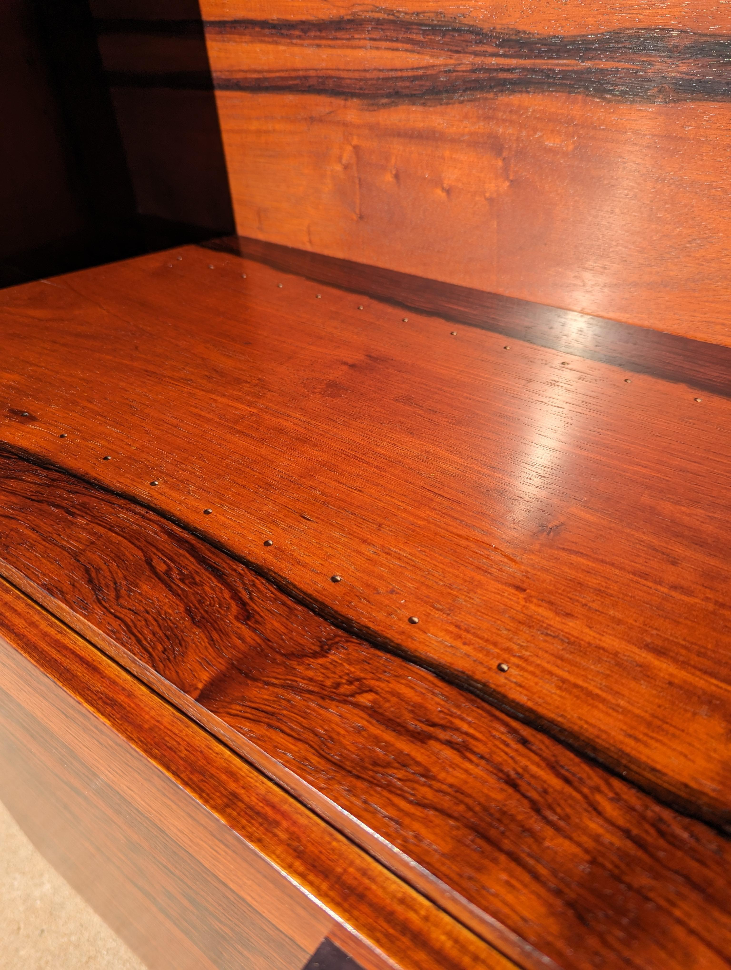 Mid Century Danish Modern Kofod Larsen Rosewood Cabinet  For Sale 3