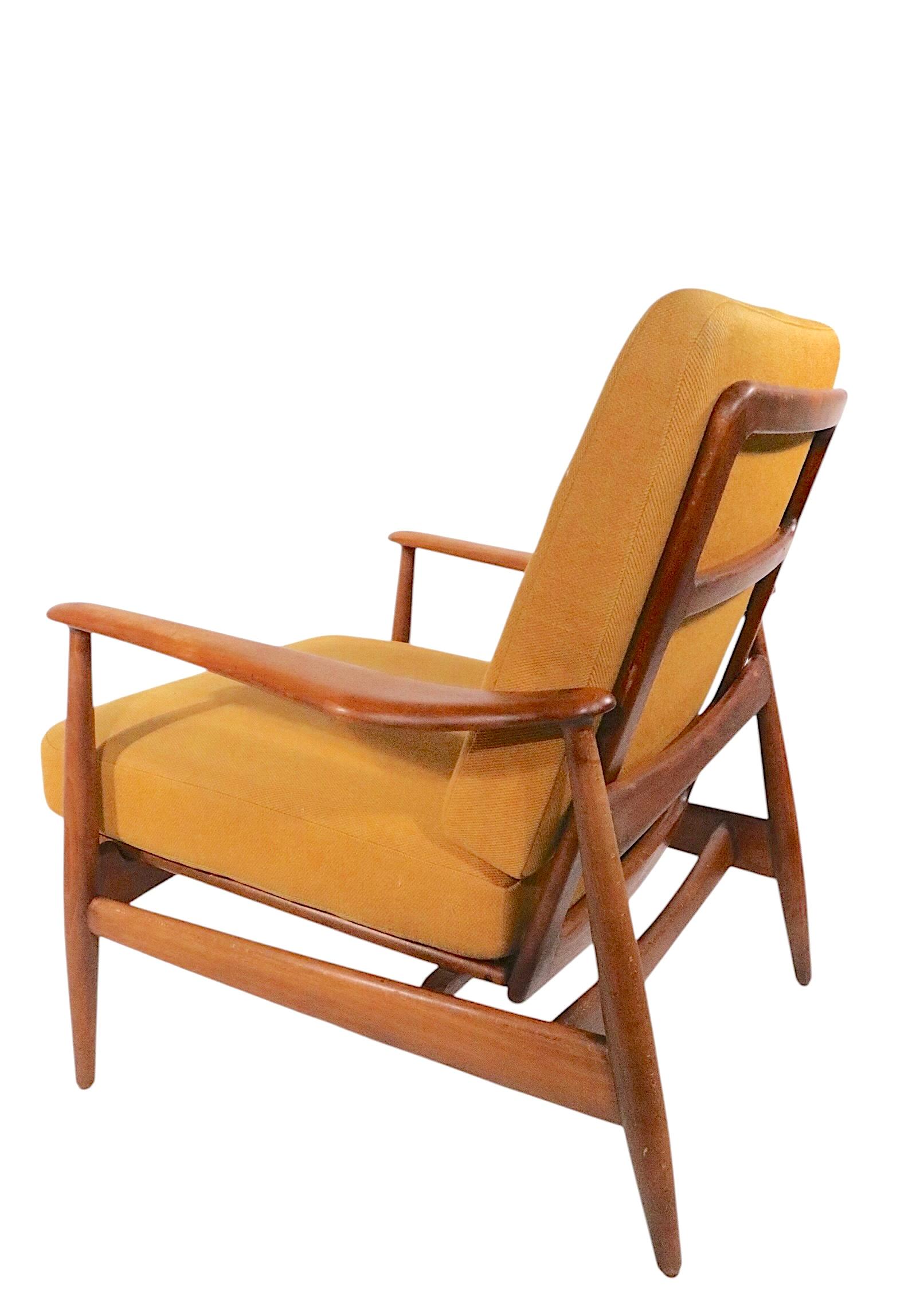 Silla de salón moderna danesa de mediados de siglo de Arne Vodder para France & Daverkosen en venta 5