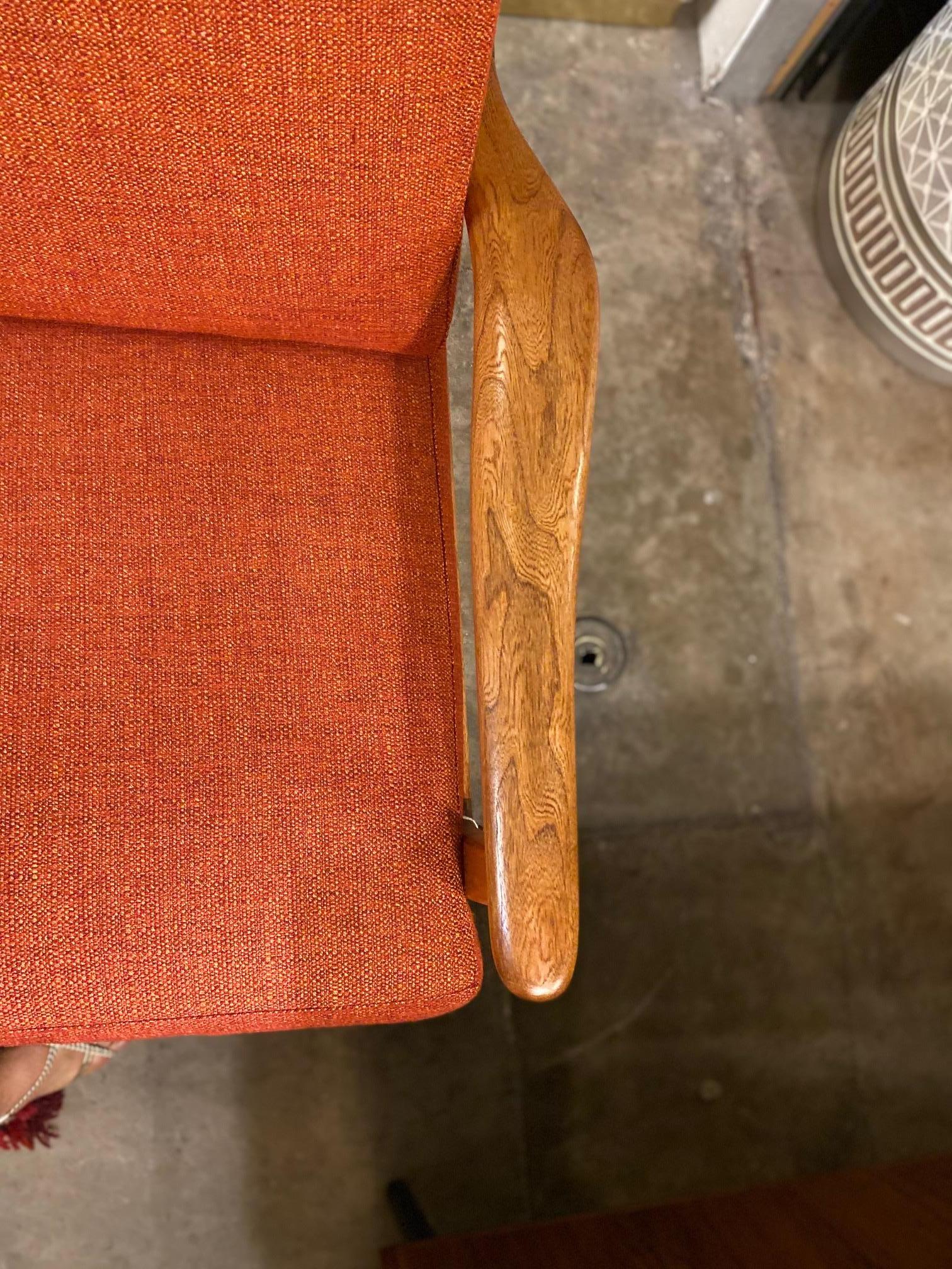 vintage mcm loveseat