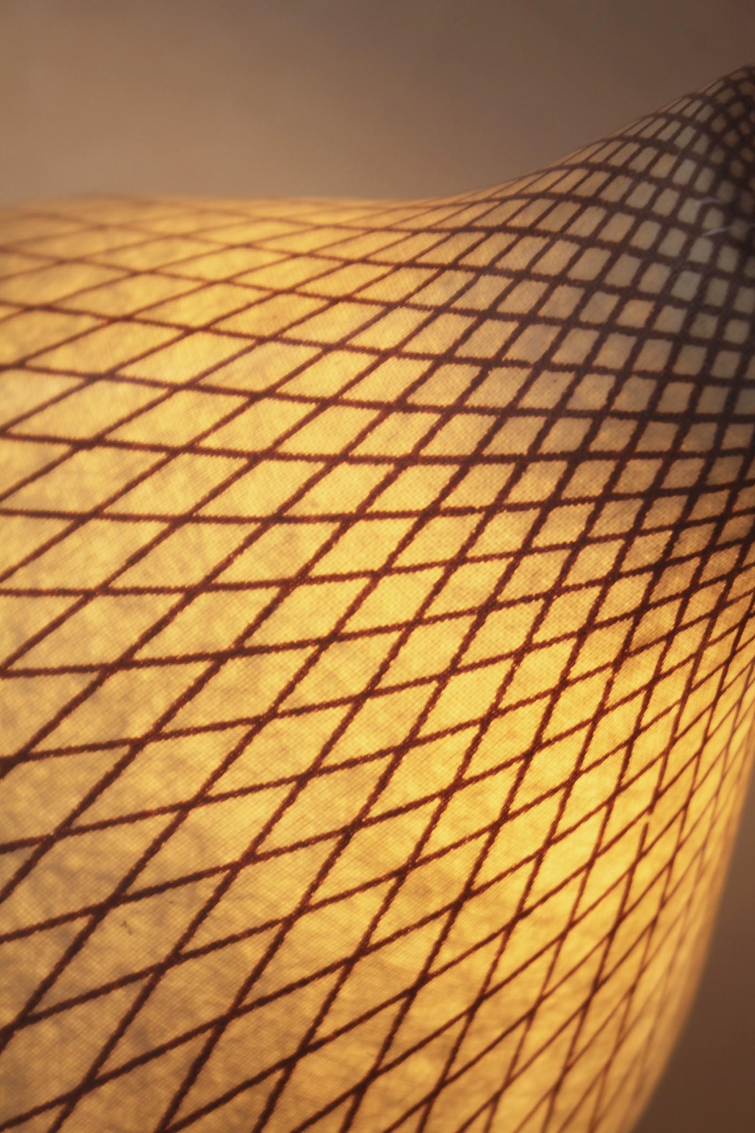 Mid Century Danish Modern Matrix Tension Pole Lamp 1950s Stiffel 3 Shades! In Good Condition In Peoria, AZ
