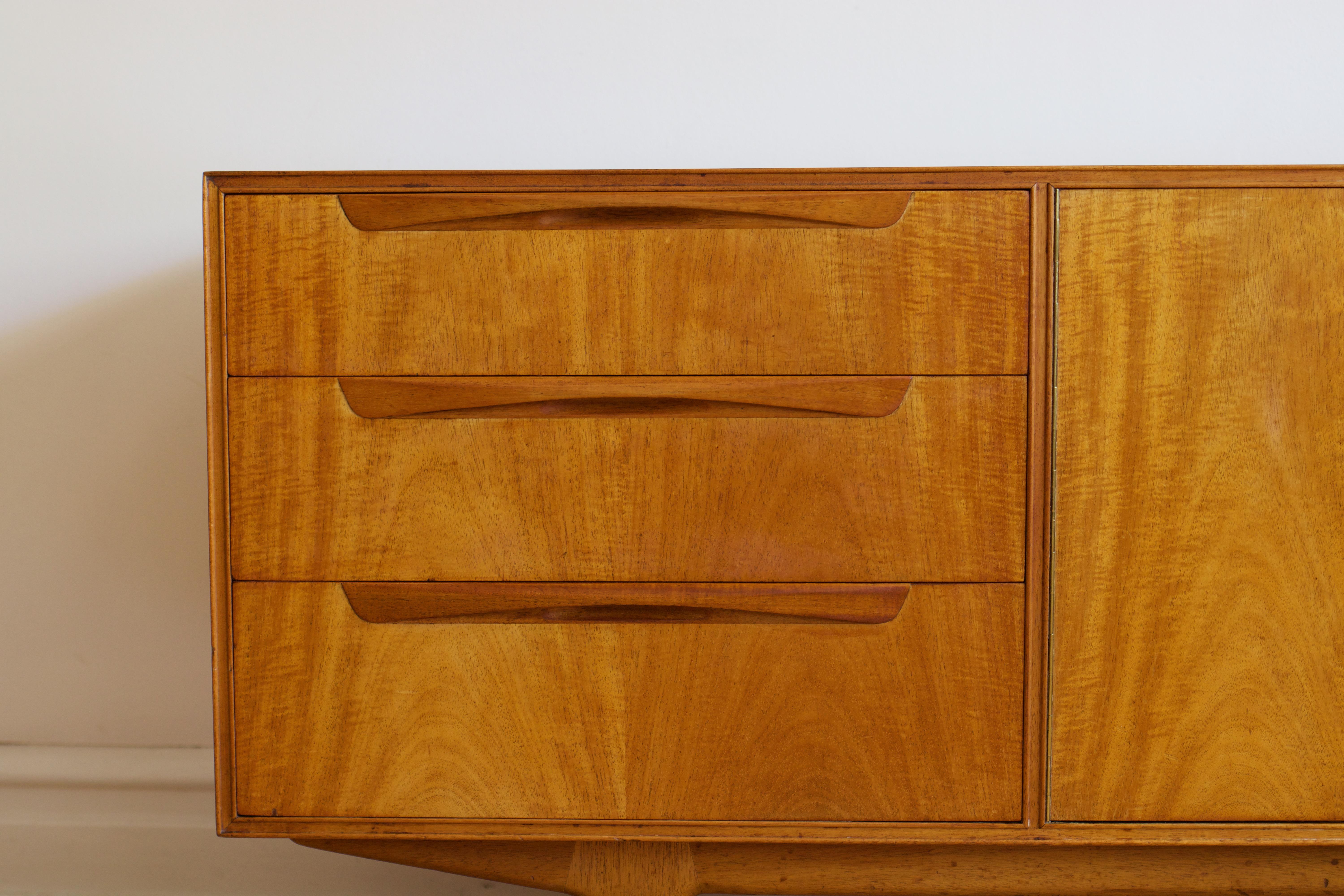 Mid Century Danish Modern McIntosh Bar Credenza 5