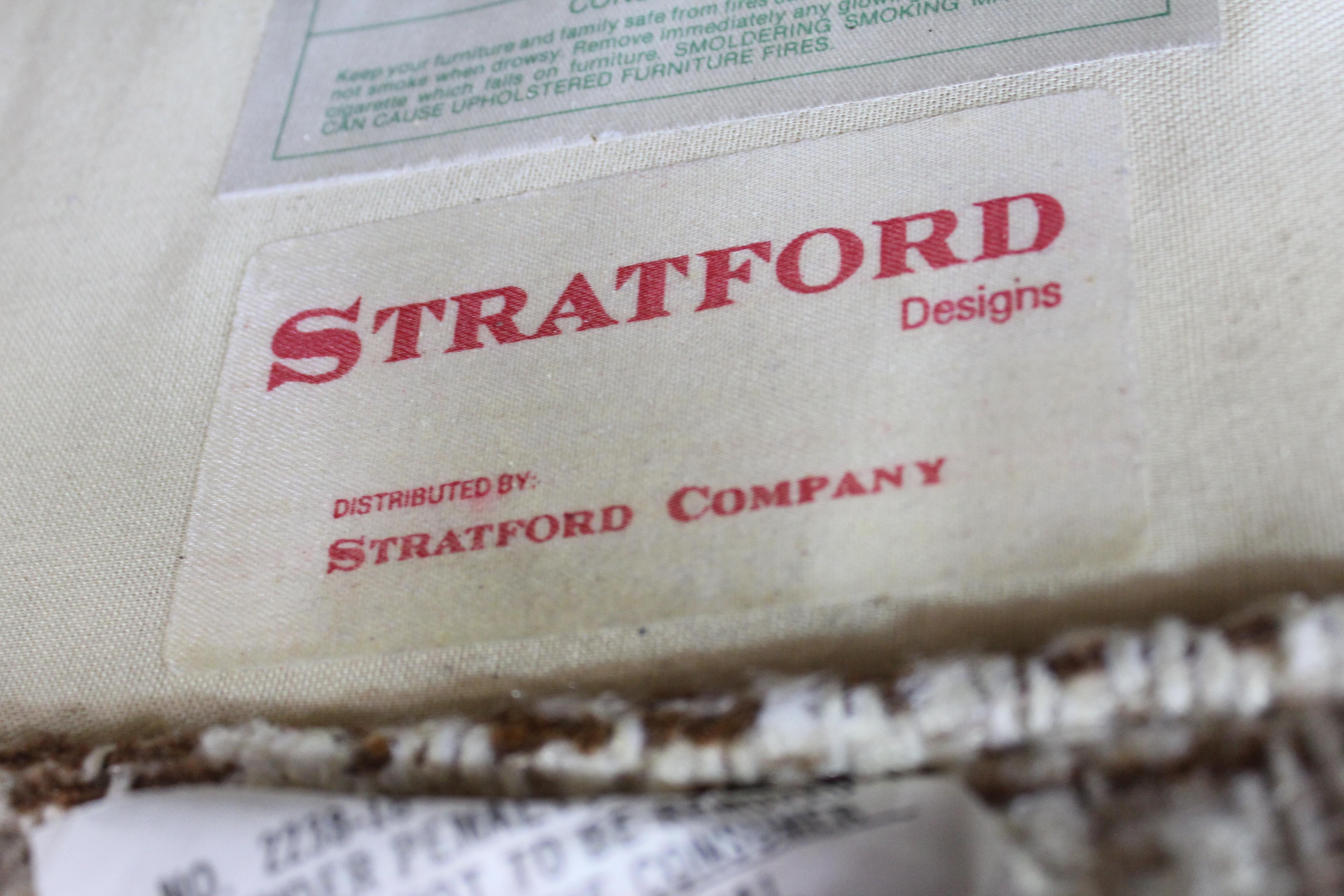 Mid-Century Danish Modern Milo Baughman Style Stratford 3-Seat Pit Sofa 8