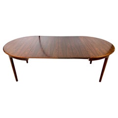 Mid Century Danish Modern Niels Otto Moller Rosewood Dining Room Table