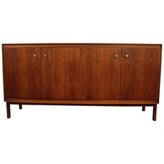 Mid-Century Danish Modern Paul McCobb Components Walnut Credenza