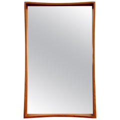 Mid Century Danish Modern Pedersen & Hansen Entry Mirror, Circa 1960s