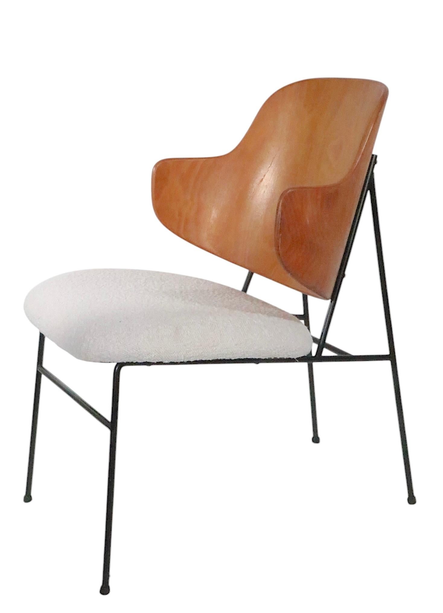 Sillón Pingüino Moderno Danés de Mitad de Siglo de Kofod - Larsen / Selig c 1950s en venta 6