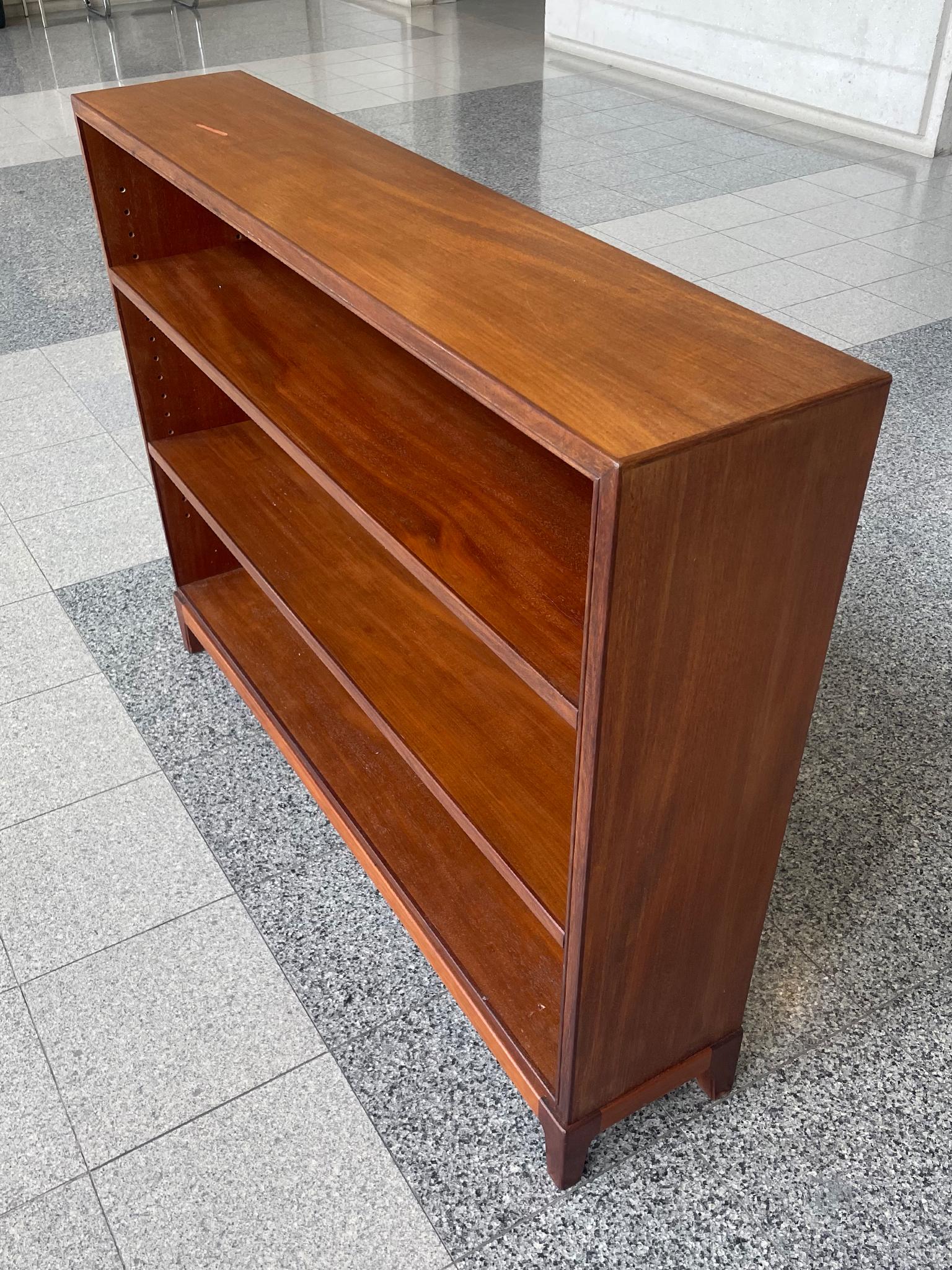 Midcentury Danish Modern Rosewood Bookcase by Frits Henningsen 3