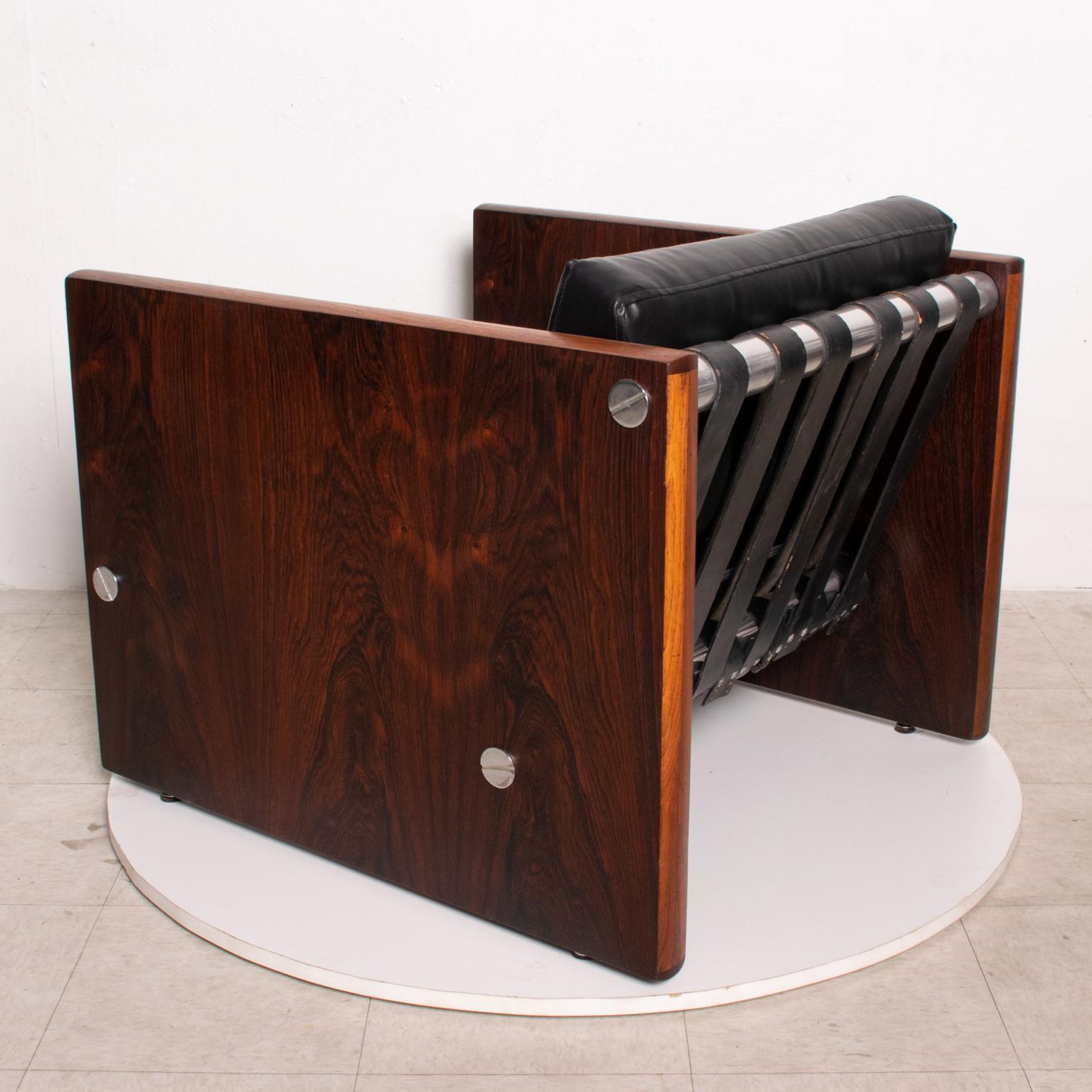 Mid-20th Century Midcentury Danish Modern Rosewood Club Chair