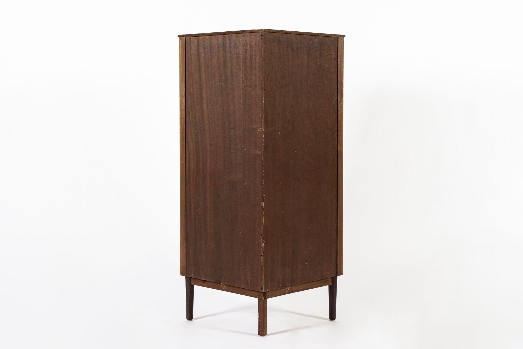 Mid Century Danish Modern Rosenholz Eckschrank 1960s im Angebot 5
