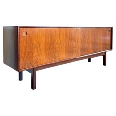 Mid Century Danish Modern Rosewood Credenza Model 21 by Gunni Omann