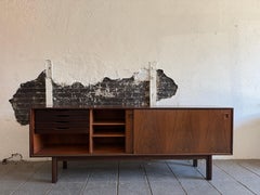 Mid Century Danish Modern Rosewood Credenza Model 21 by Gunni Omann