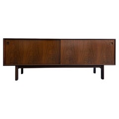 Mid Century Danish Modern Rosewood Credenza Model 21 by Gunni Omann