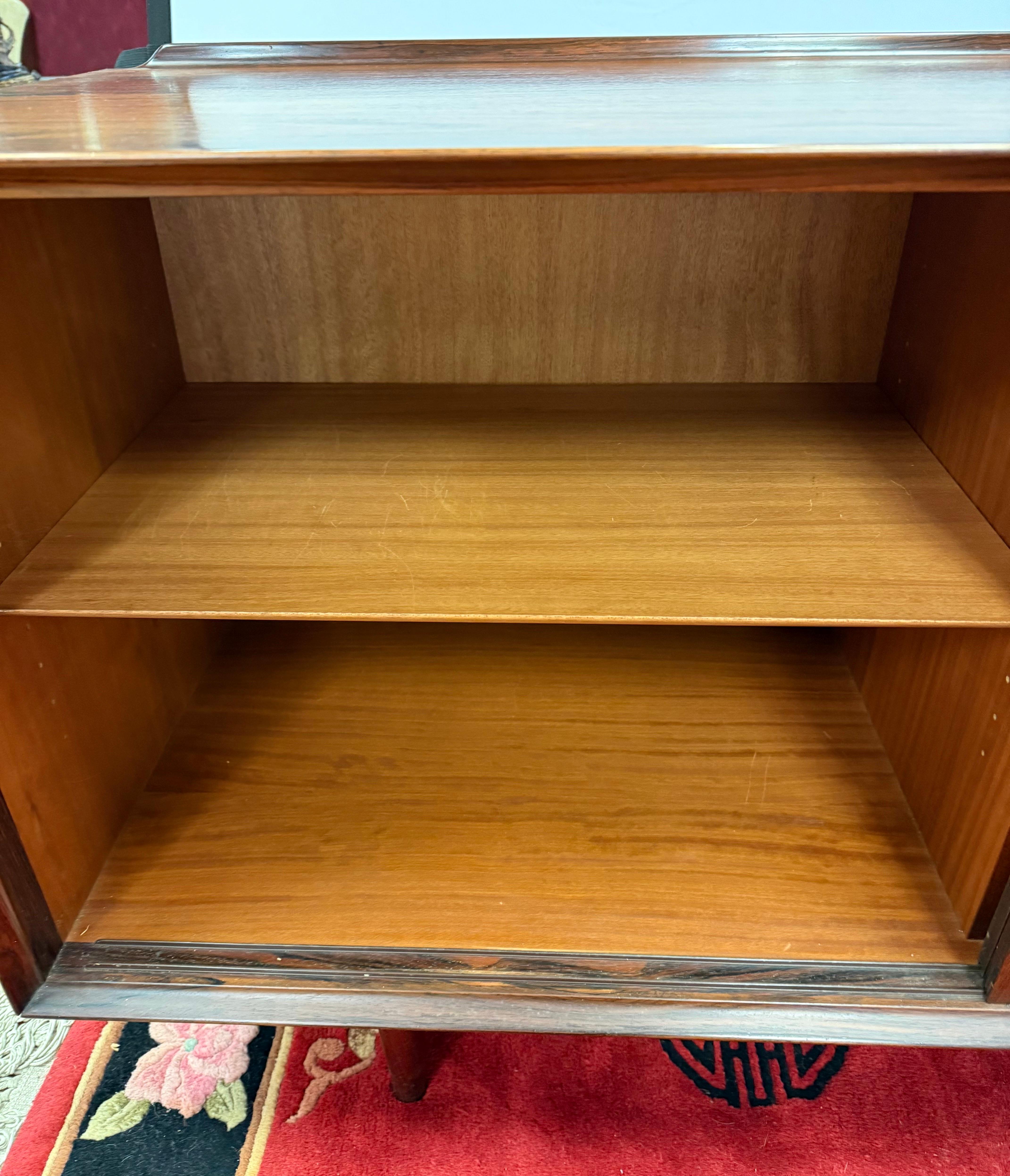 Arne Vodder Danish Modern Rosewood Credenza Sideboard Buffet Server Bar Cabinet 2