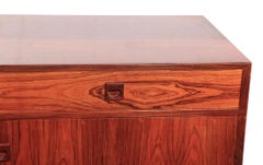 Mid Century Danish Modern Rosewood Credenza Sideboard Server c 1950/60's