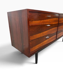 Mid-Century Danish Modern Rosewood Dresser - Refinished!