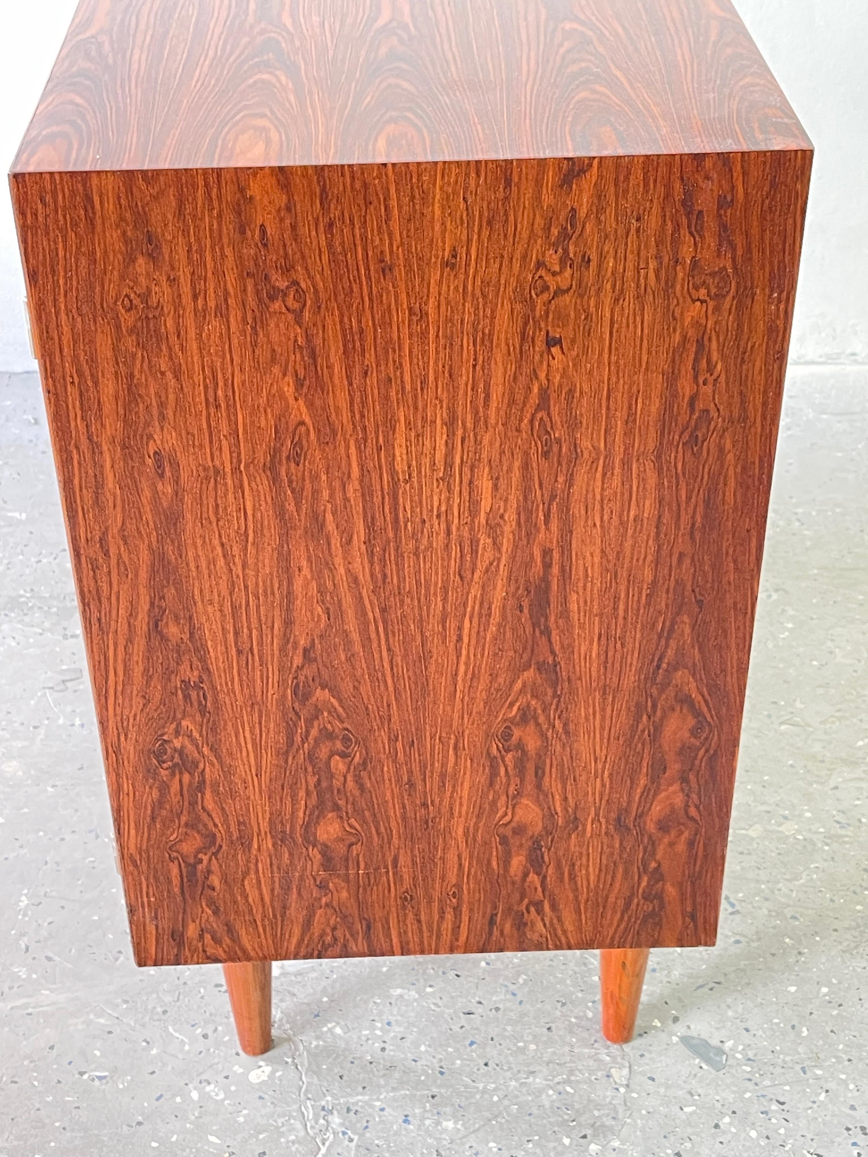 Mid Century Danish Modern Rosewood Entry Cabinet by Dyrlund #2 5