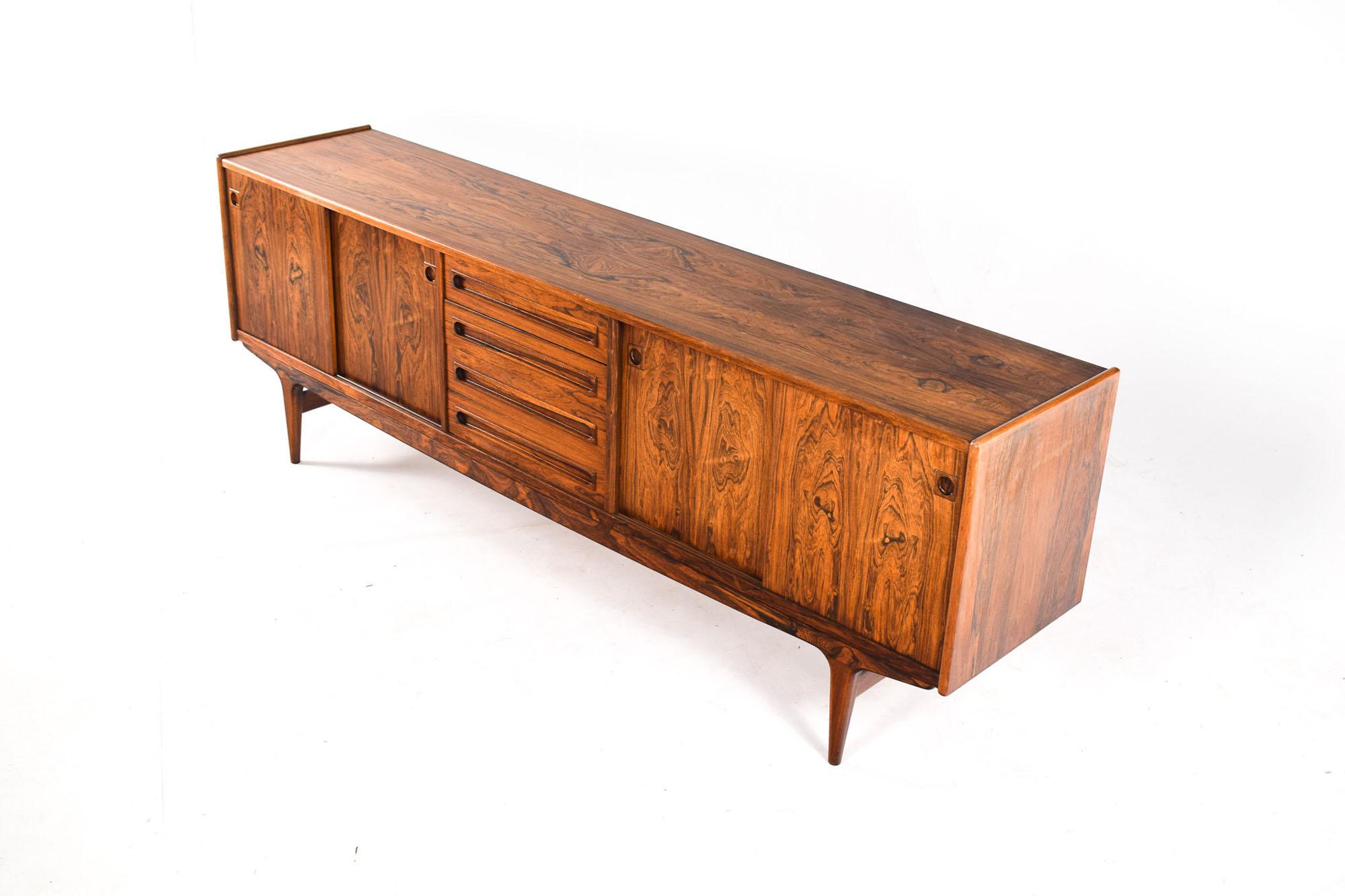 Mid-Century Modern Midcentury Danish Modern Rosewood Sideboard, 1960s For Sale
