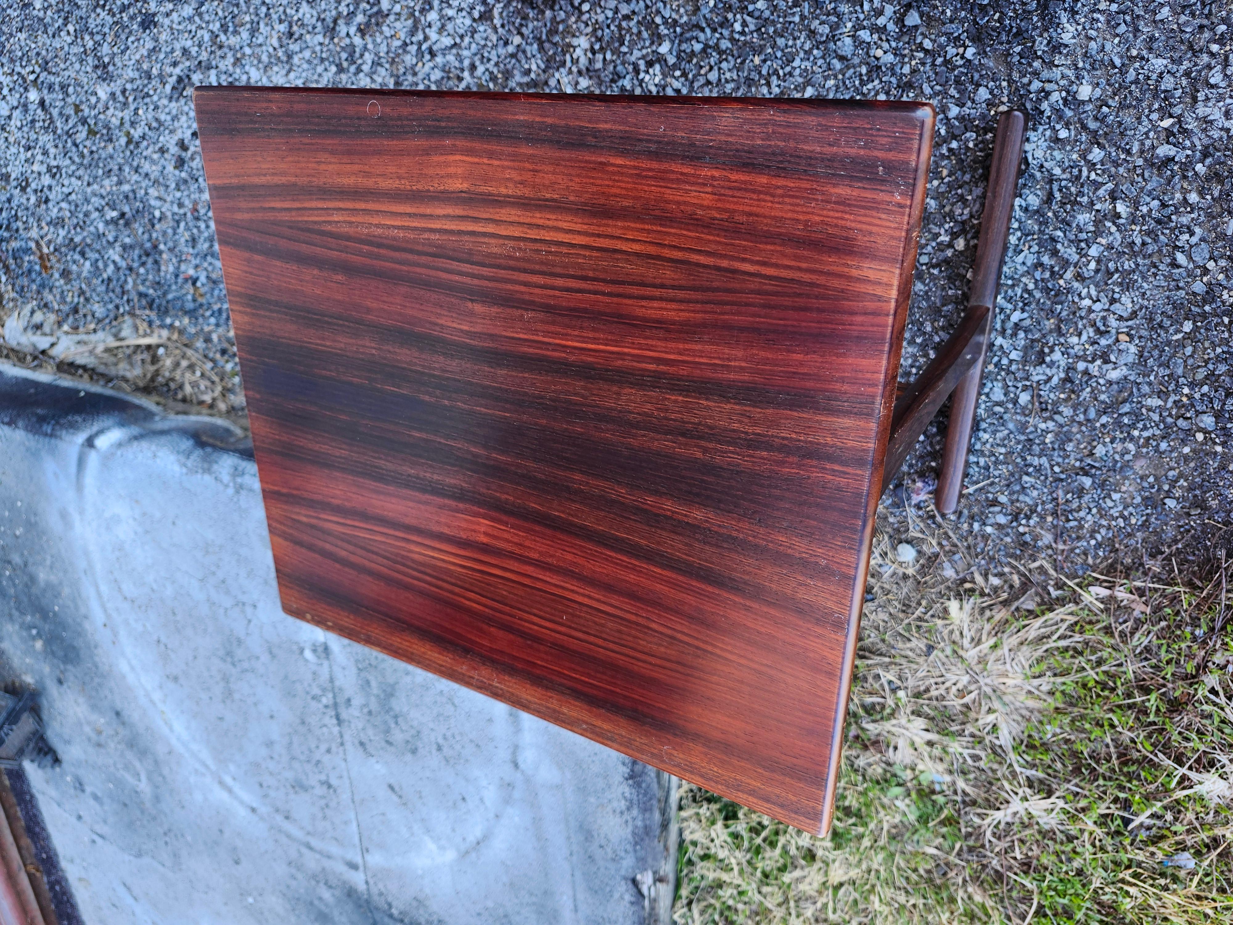 Dänische moderne Stapeltische aus Rosenholz, Mid-Century Modern, C1968 im Angebot 2