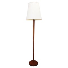 Mid Century Danish Modern Sculptural Solid Teak Floor Lamp
