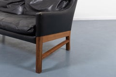 Mid-Century Danish Modern sculptural two seats sofa from Eilersen, 1960’s