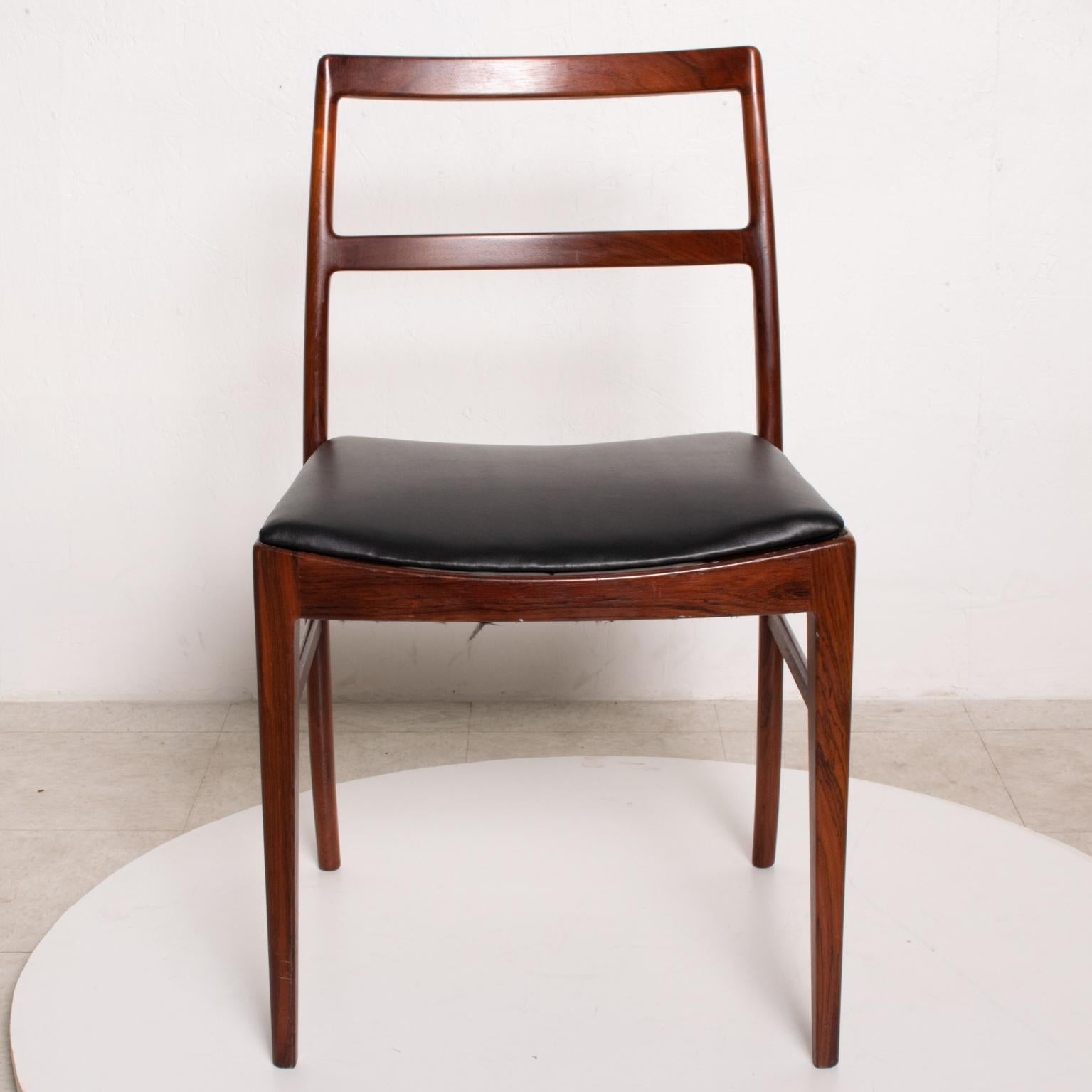 Scandinavian Modern Midcentury Danish Modern Set of 6 Dining Chairs by Arne Vodder for Sibast 430