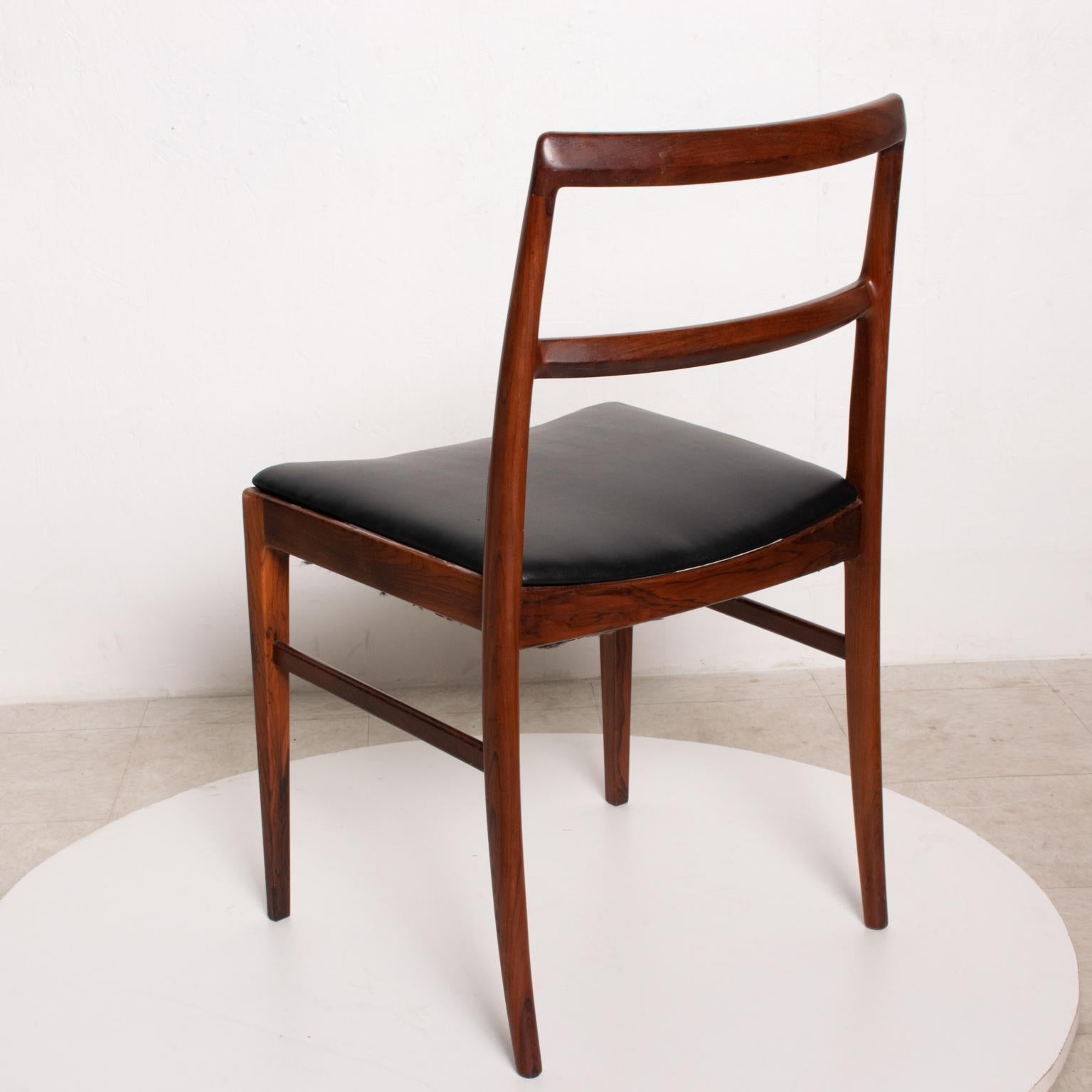 Mid-20th Century Midcentury Danish Modern Set of 6 Dining Chairs by Arne Vodder for Sibast 430