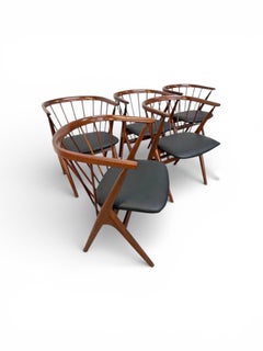 Mid-Century Danish Modern Sibast Furniture Teak Dining Chairs - Set of 6