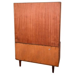 Dänische moderne Sideboard-Anrichte aus der Mitte des Jahrhunderts mit Bücherregal-Regaleinheit von Lovig