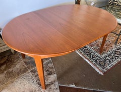 Mid-Century Danish Modern Soro Stolefabrik Dining Table by Henning Kjaernulf