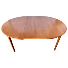 Mid-Century Danish Modern Soro Stolefabrik Dining Table by Henning Kjaernulf