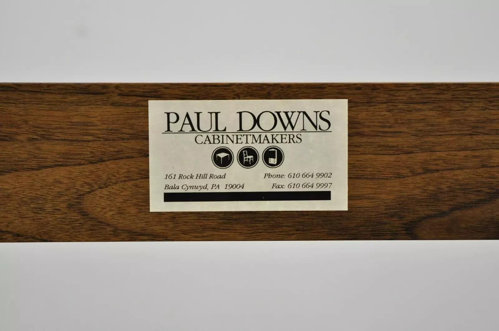 Mid Century Danish Modern Style Extension Rosewood Dining Table by Paul Downs For Sale 4