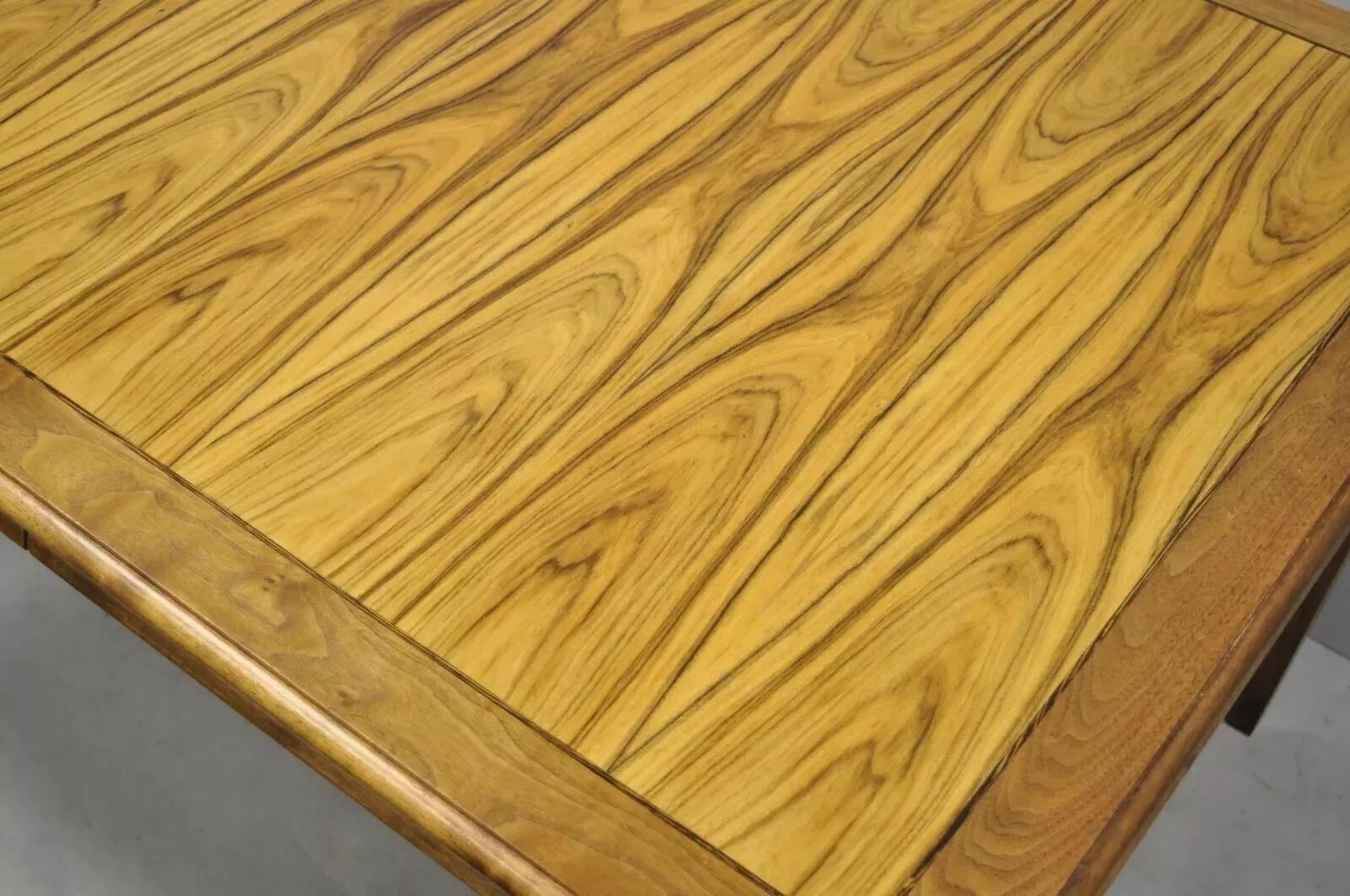 Mid Century Danish Modern Style Extension Rosewood Dining Table by Paul Downs For Sale 5