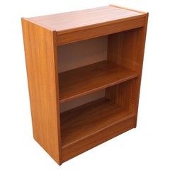 Mid-Century Danish Modern Style Teak Low Bookcase