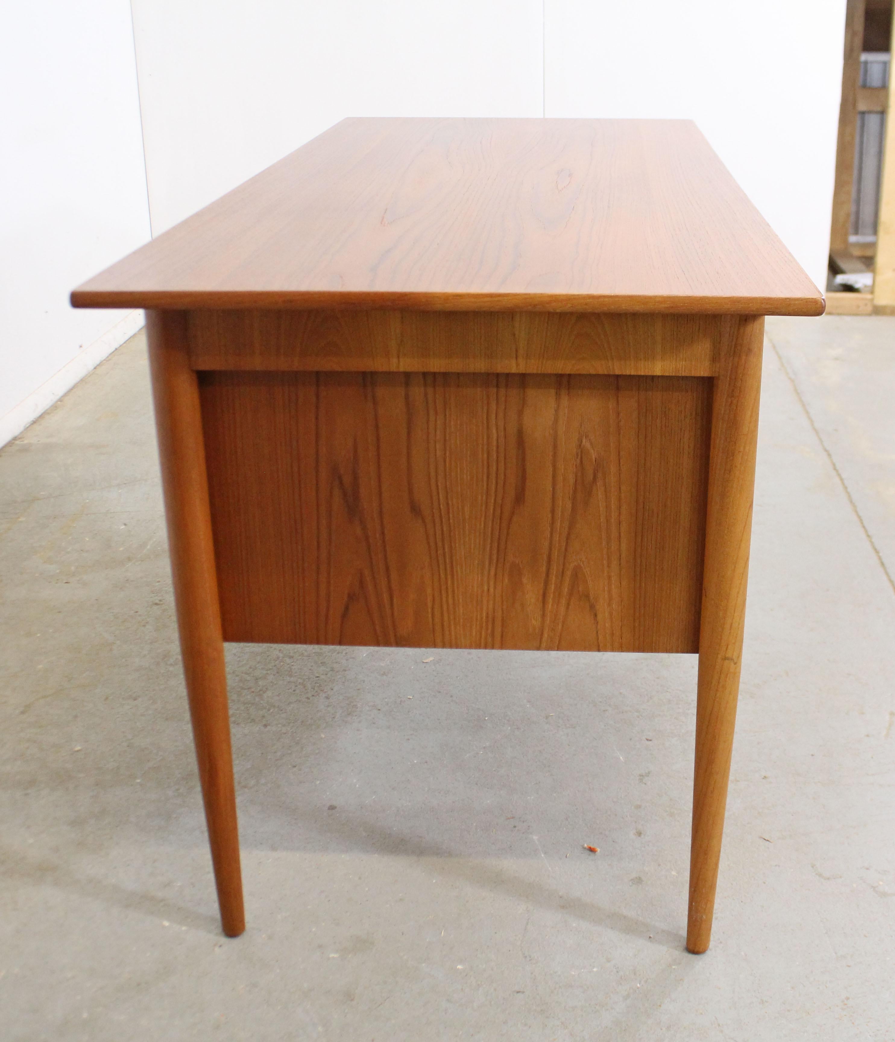 Scandinavian Modern Midcentury Danish Modern Svenstrup J for AP Mobler Teak Executive Desk