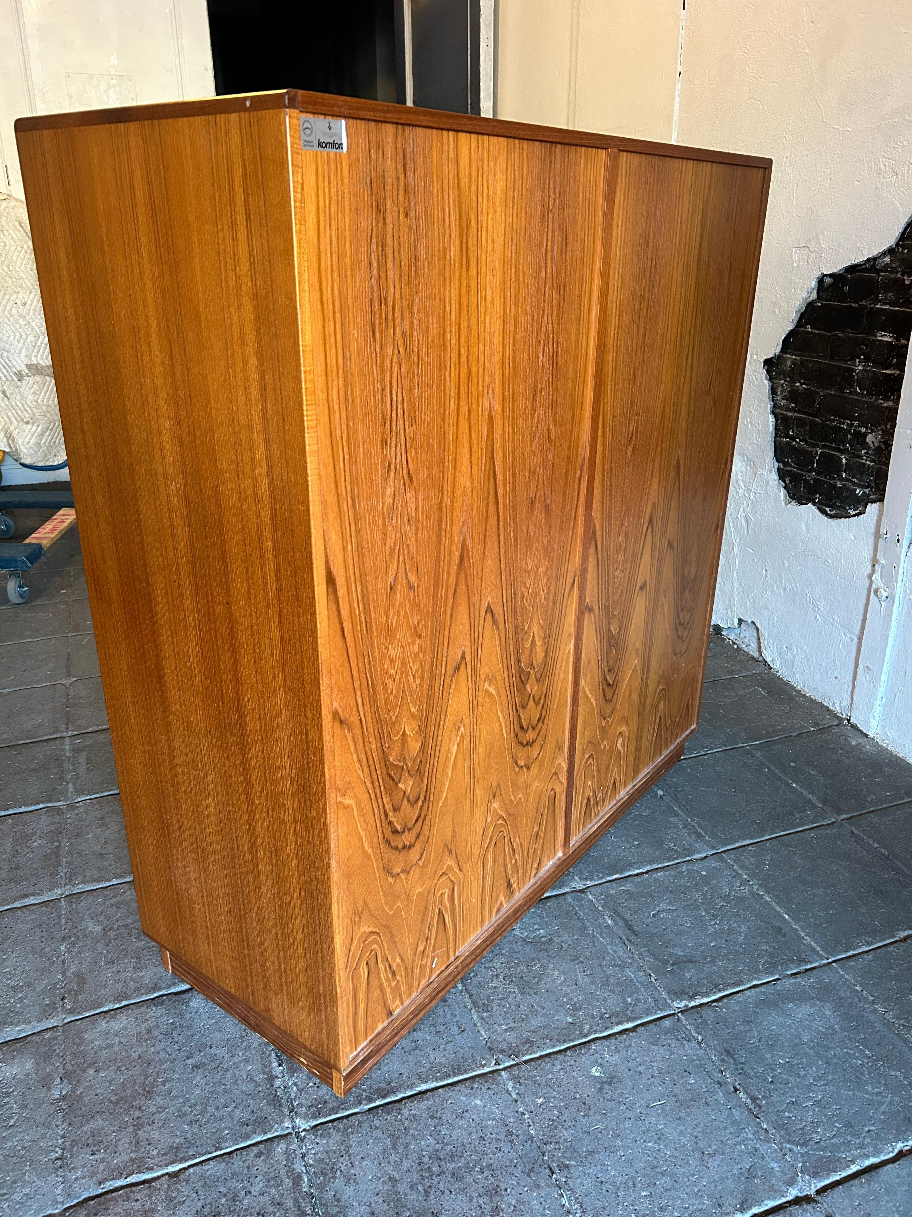 The Moderns modern tall wide Teck Dresser Wardrobe Clean 2