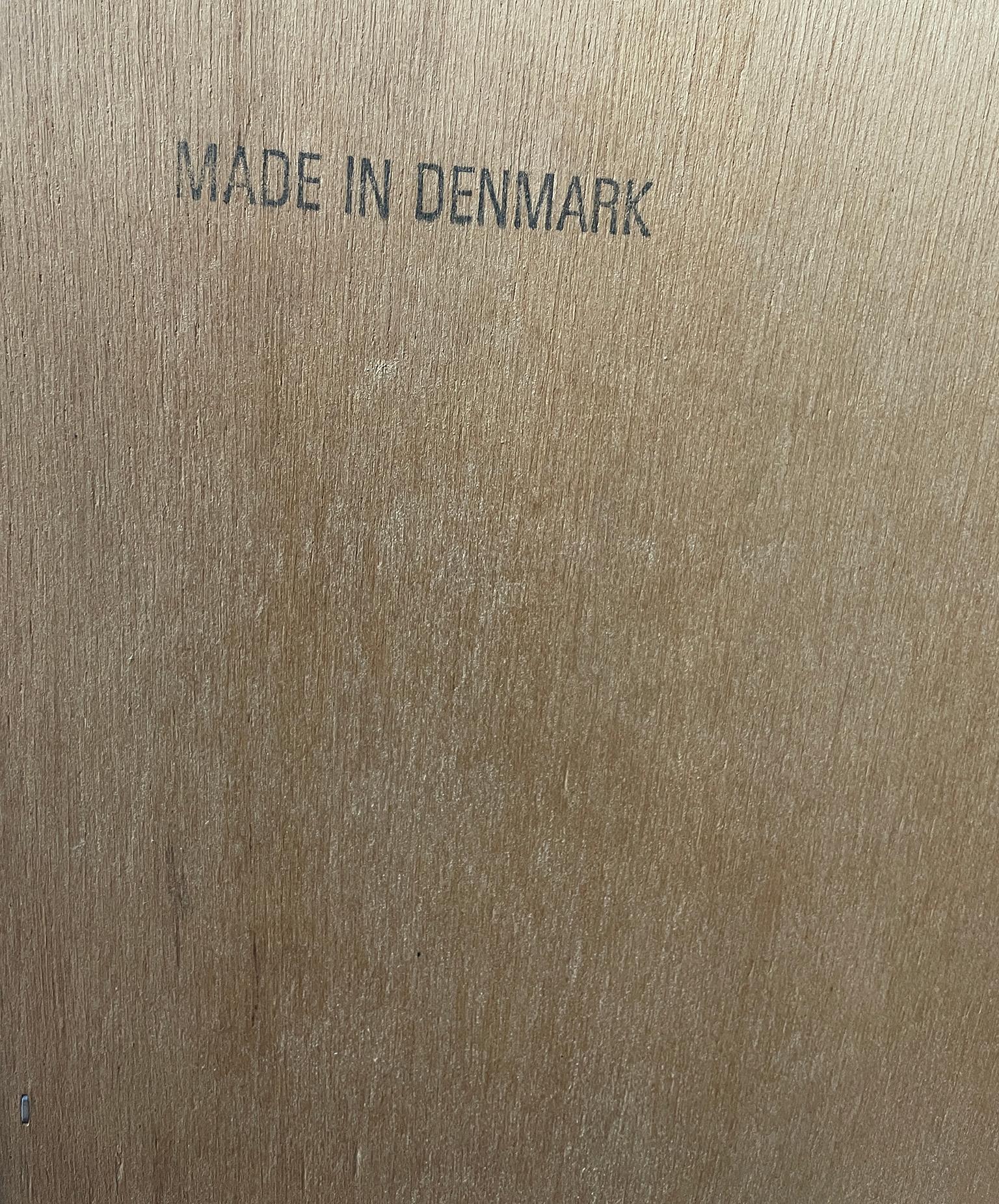 Mid-Century Danish Modern Teak 10 Drawer Credenza Dresser Denmark 5