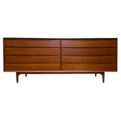 Mid-century Danish Modern Teak Arne Vodder Sibast Dresser, Refinished