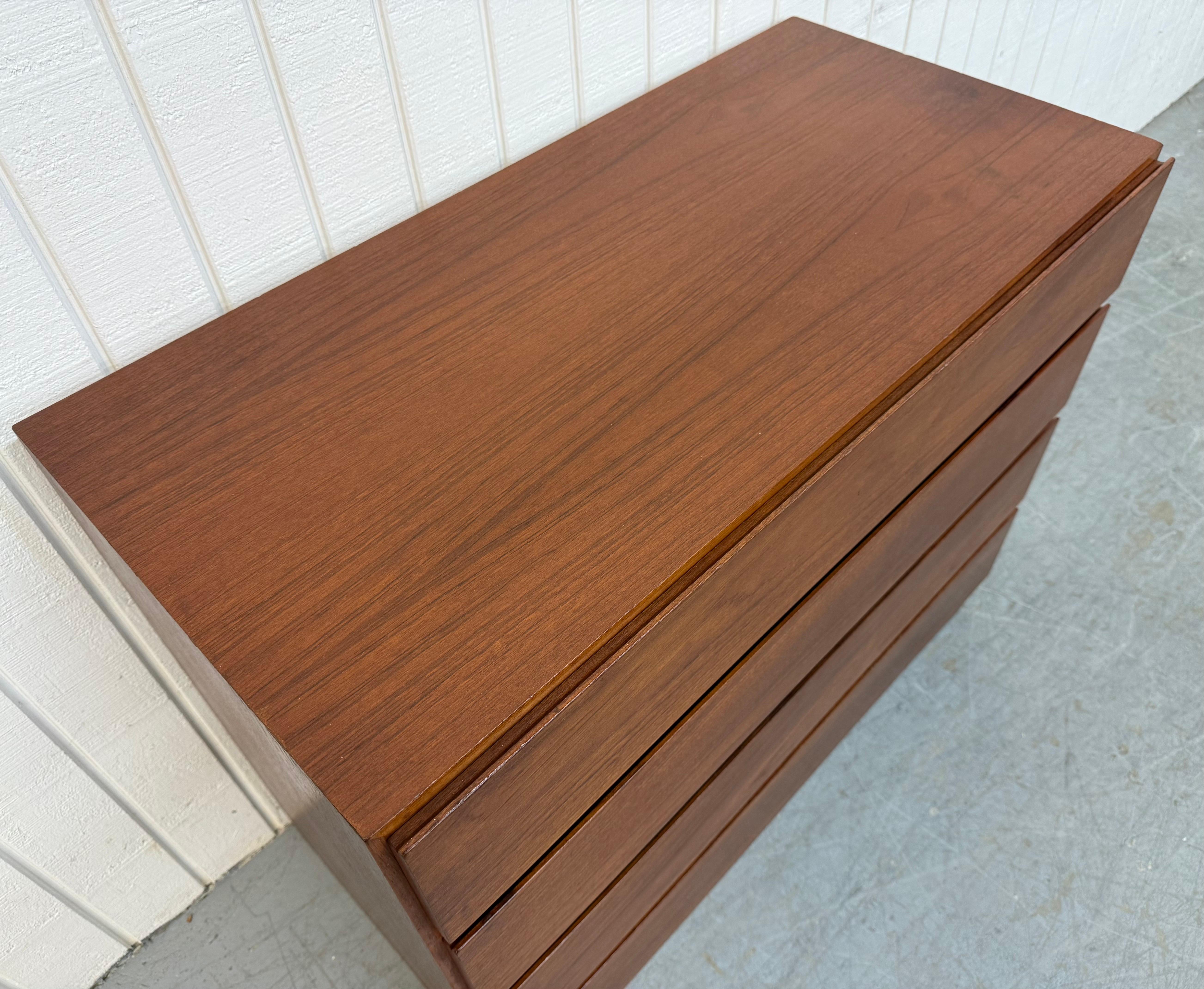 Danese Cassapanca danese moderna di metà secolo in teak in vendita