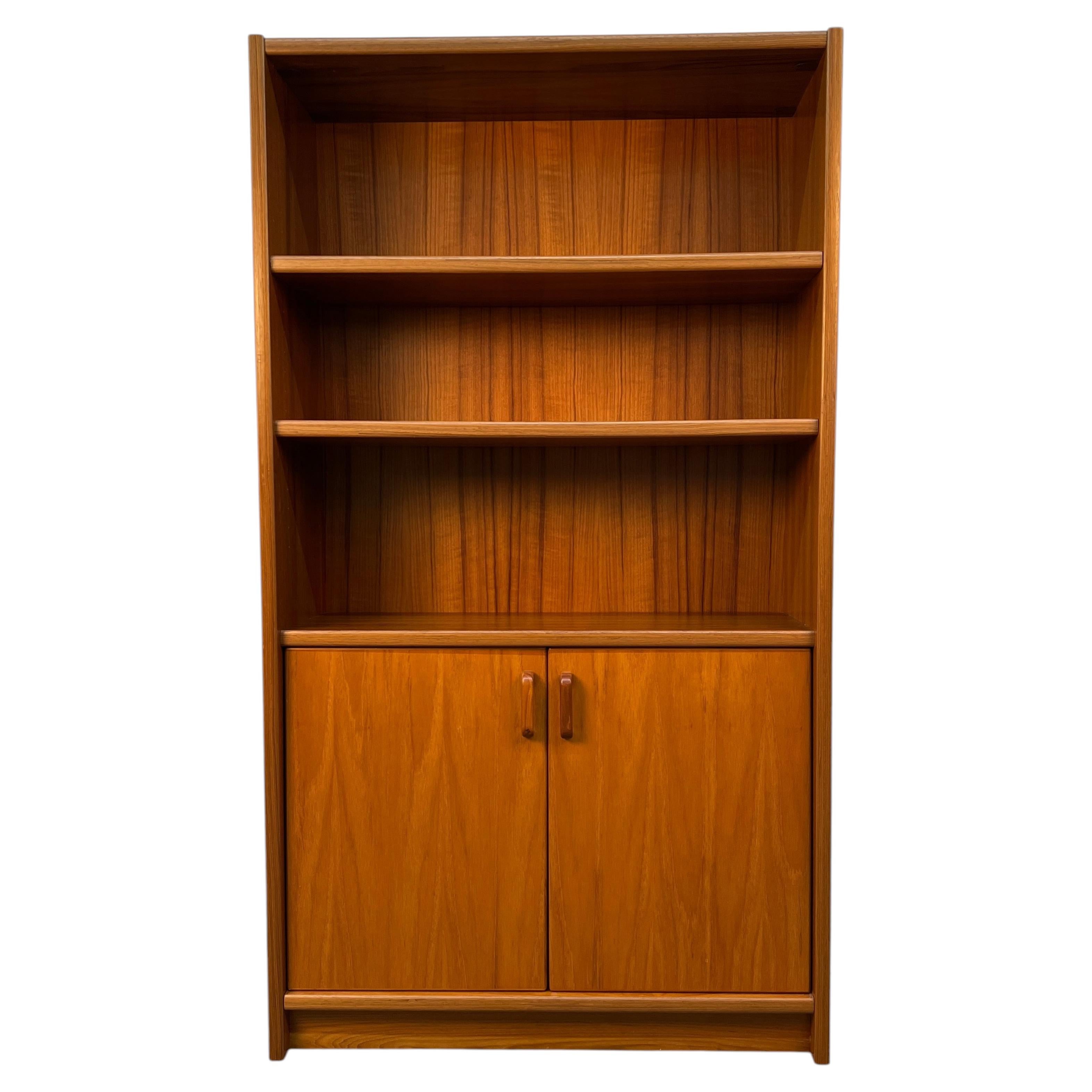 Mid-Century Danish Modern Teak Bookcase